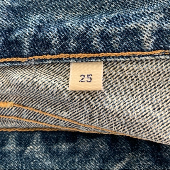 Citizens of Humanity Womens 25 Waist 30” Emerson Crop Slim Boyfriend Jeans Mid R - Picture 11 of 12